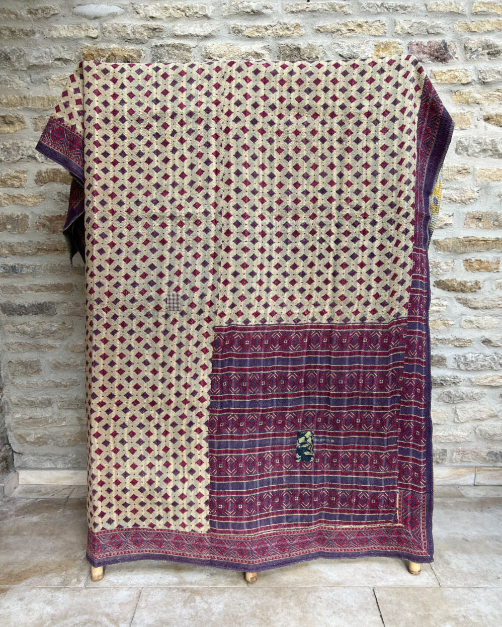 Midweight Kantha Quilt No. 699