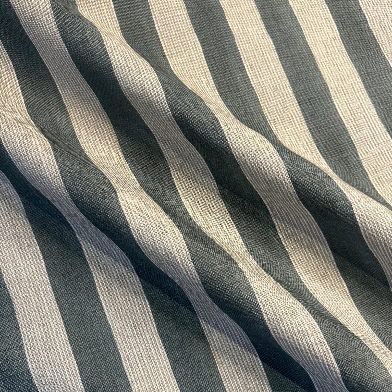 New Stripe Fabric - Indigo