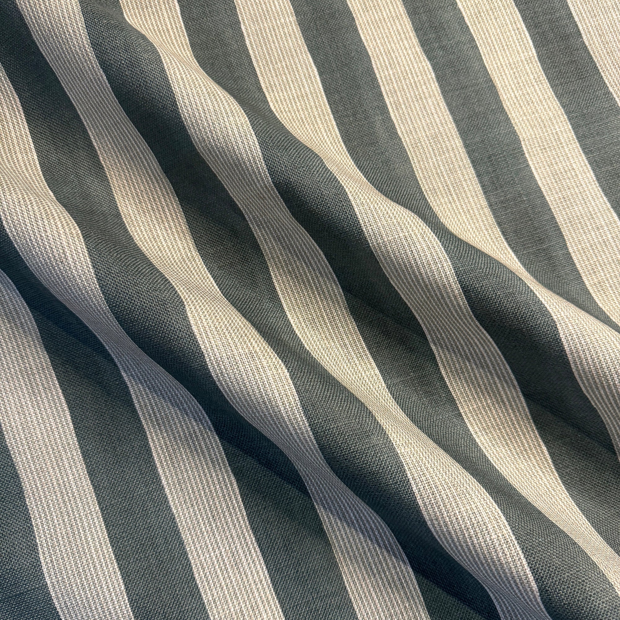 New Stripe Fabric - Indigo