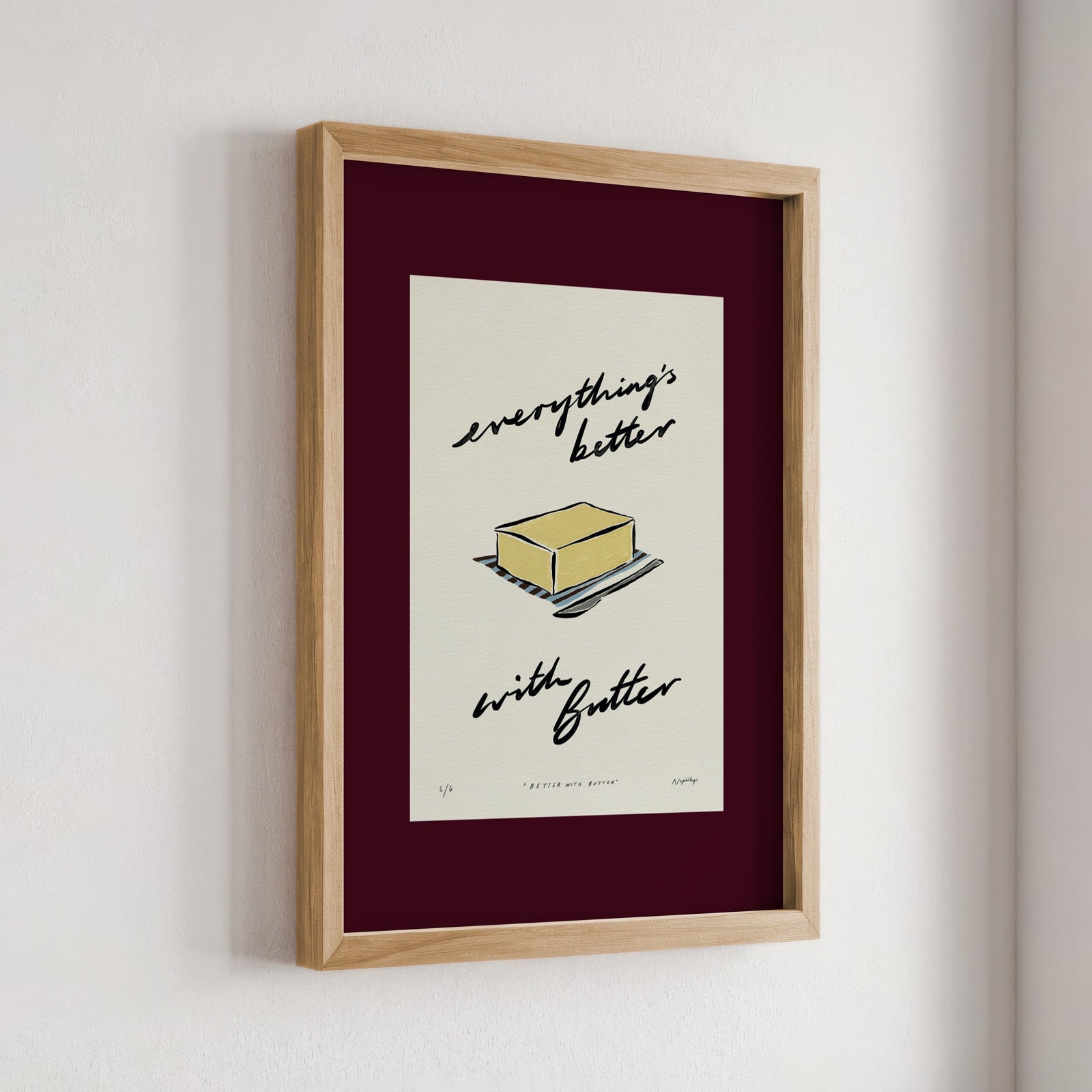 Everything’s Better with Butter Print