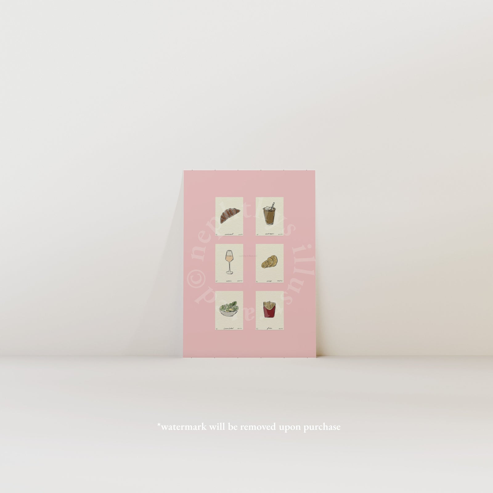 Signature Snacks Print Set