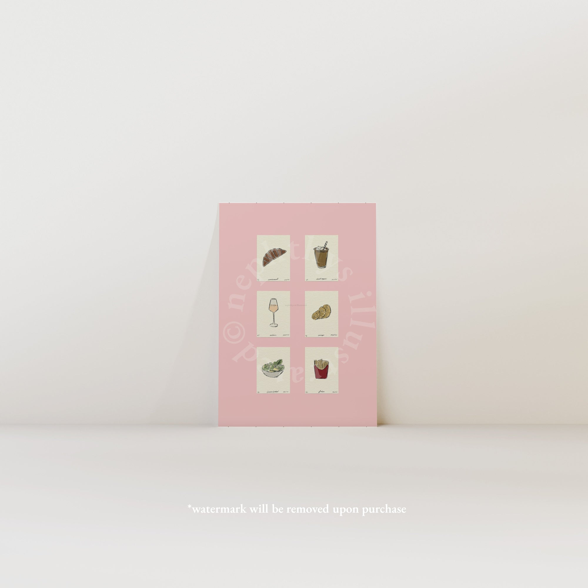 Signature Snacks Print Set