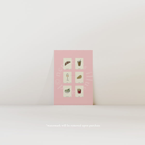 Signature Snacks Print Set
