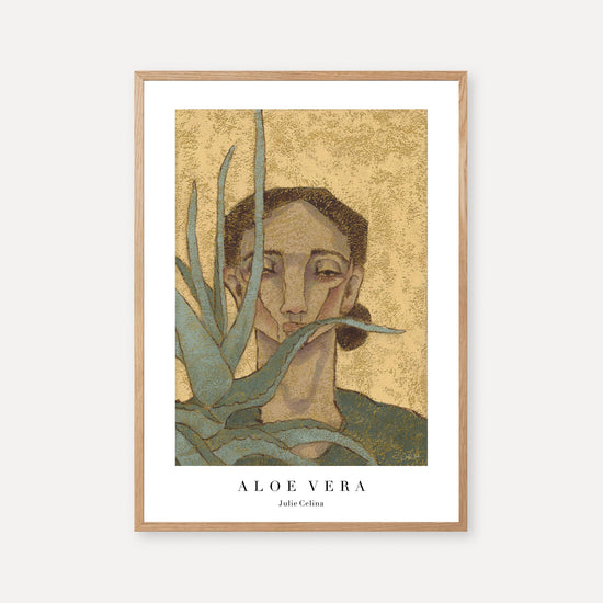 Aloe Vera - Botanical Art Print