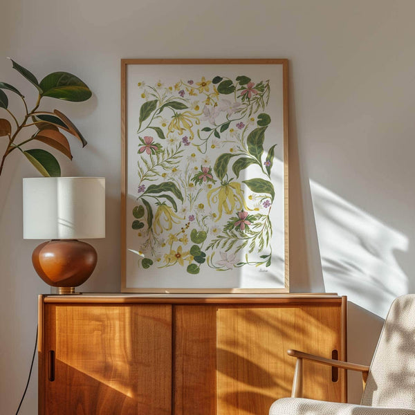 Botanical Whisper Art Print-