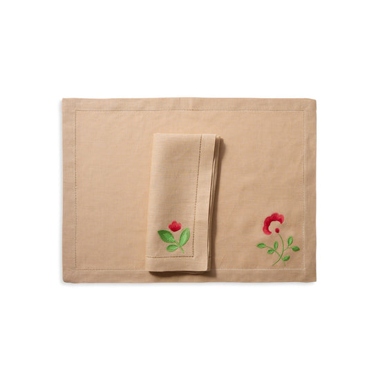 Blossom Sand Placemat (Set of 4)