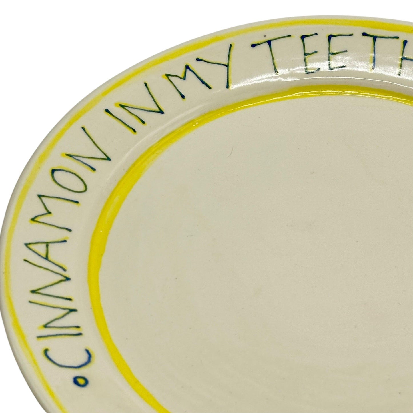 Cinnamon In My Teeth Dinner Plate