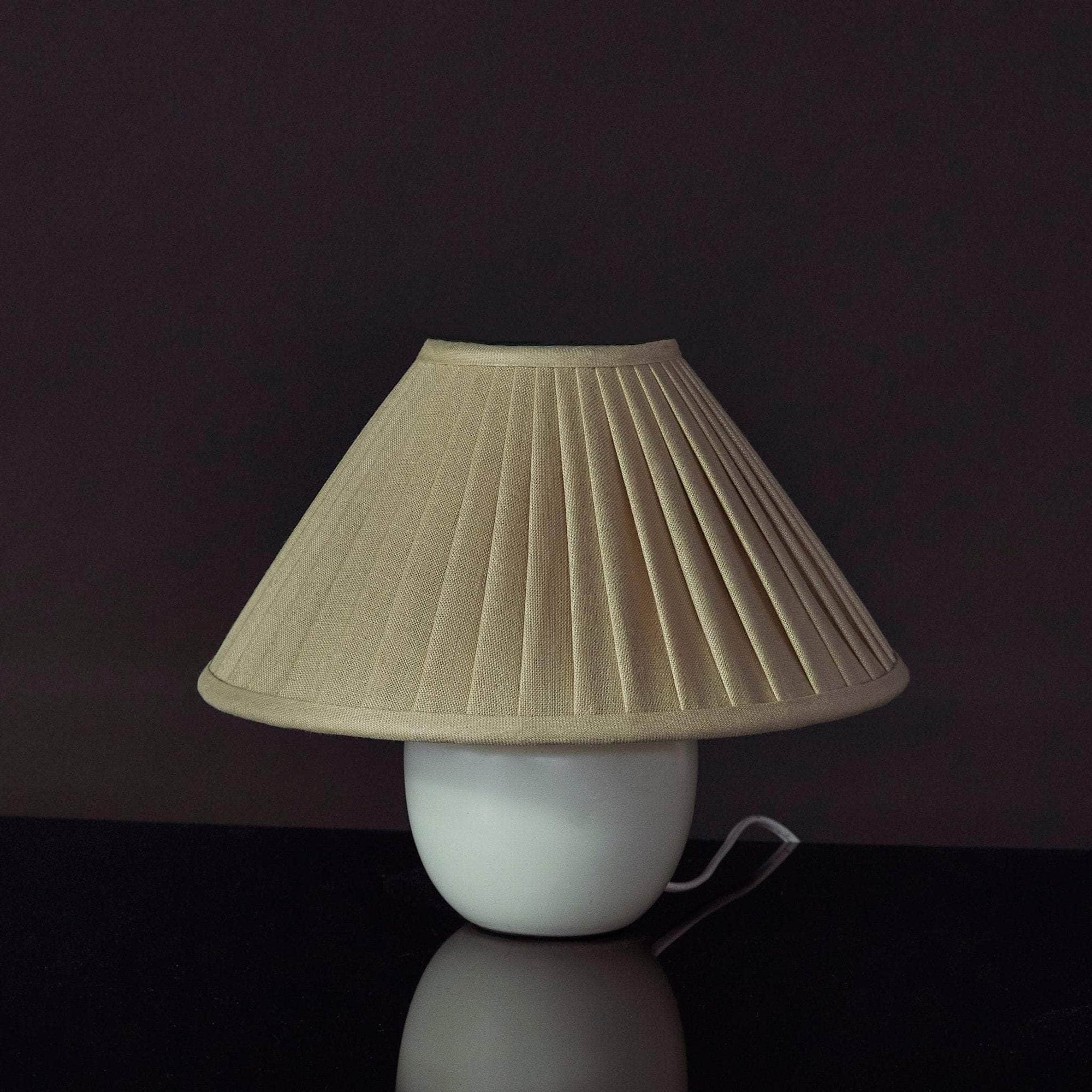 The Coolie - Knife Pleat - Hanbury Cornsilk
