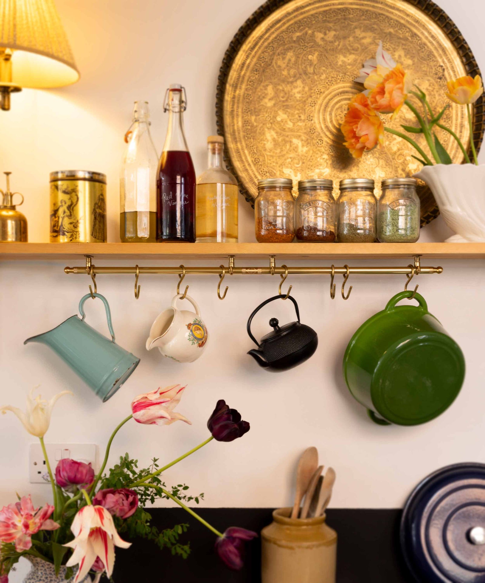 Brass Customisable Length Rail 40cm-80cm