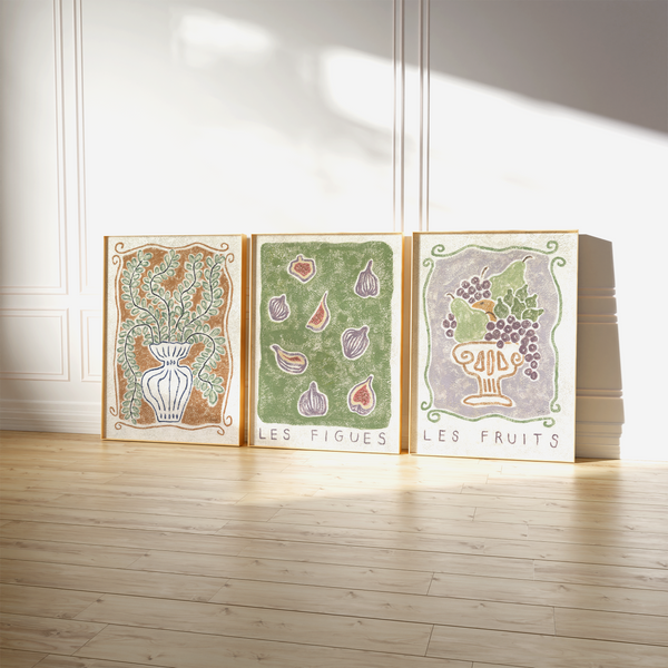 Le Vase - Botanical Art Print