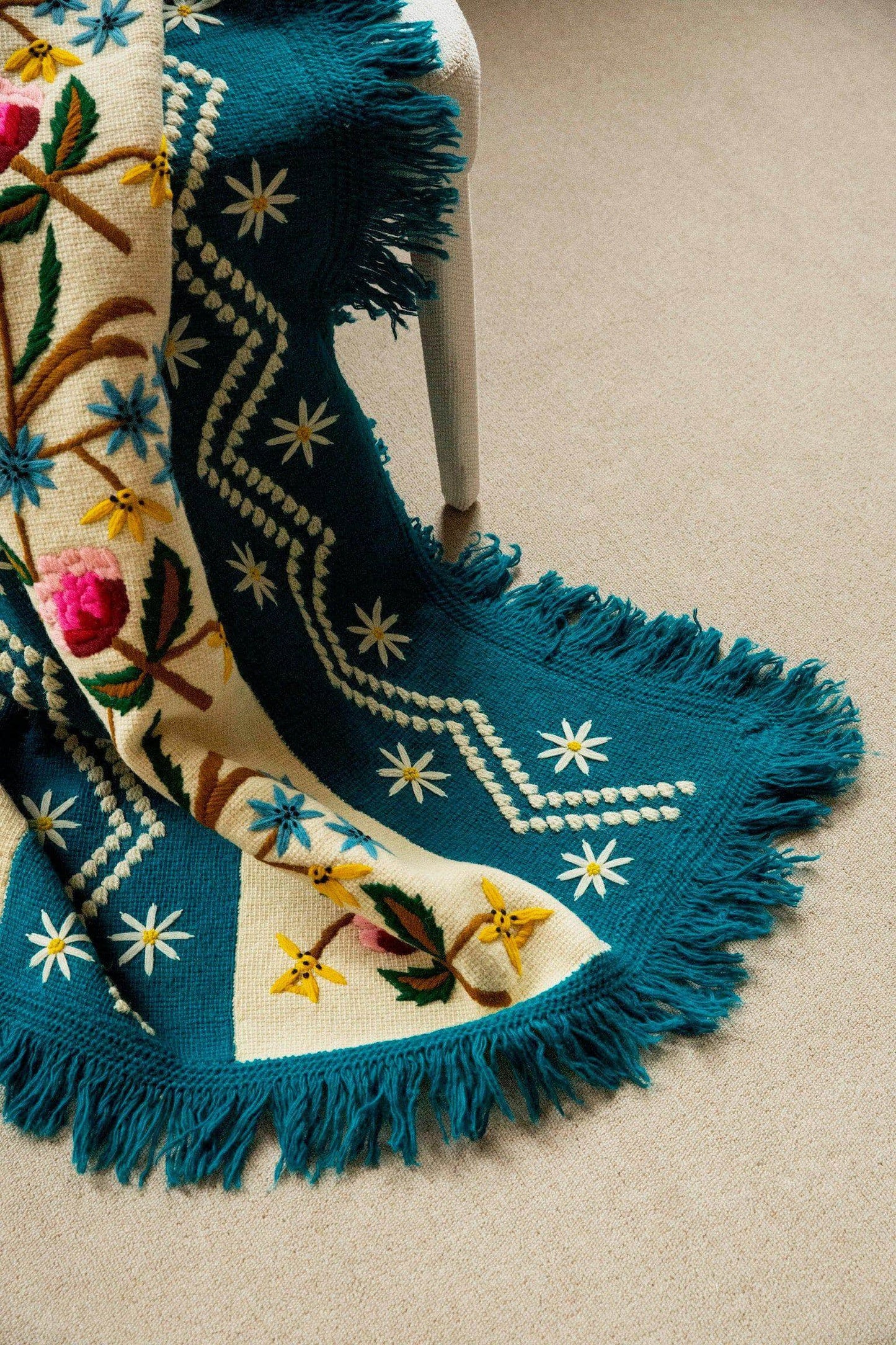 Arcadian Bloom Vintage Textile