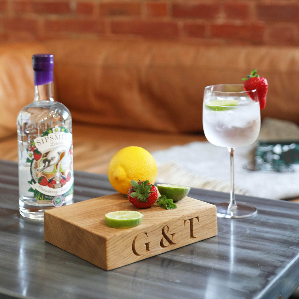 Oak Gin & Tonic (G&T) Board
