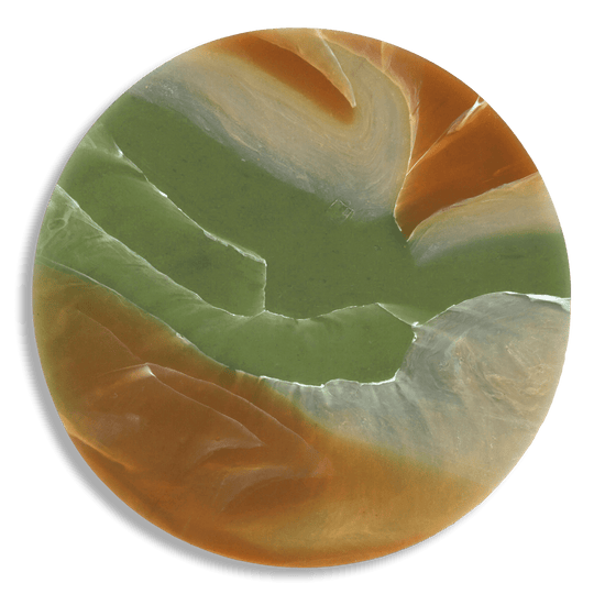 Recycled Plastic Coaster Sand Pumpkin