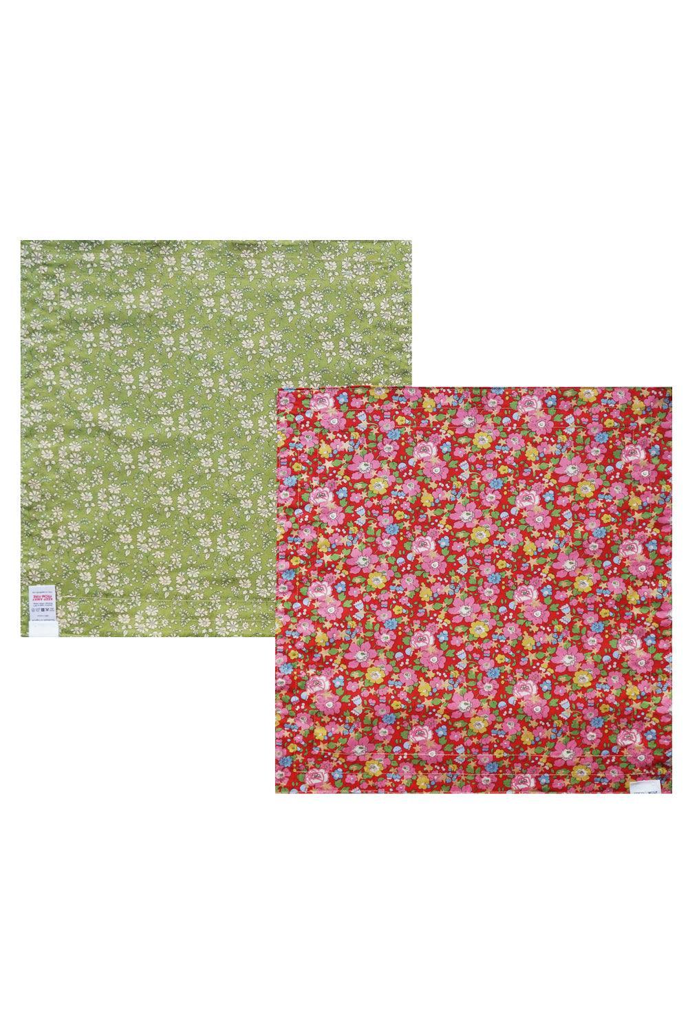 Reversible Stitch Napkin Set made with Liberty Fabric BETSY STAR & CAPEL