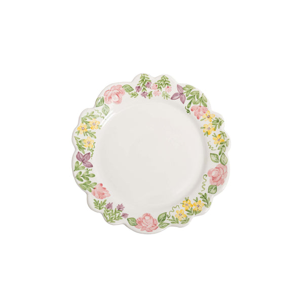 Flores Hand-Painted Dinner Plate (Set of 2)