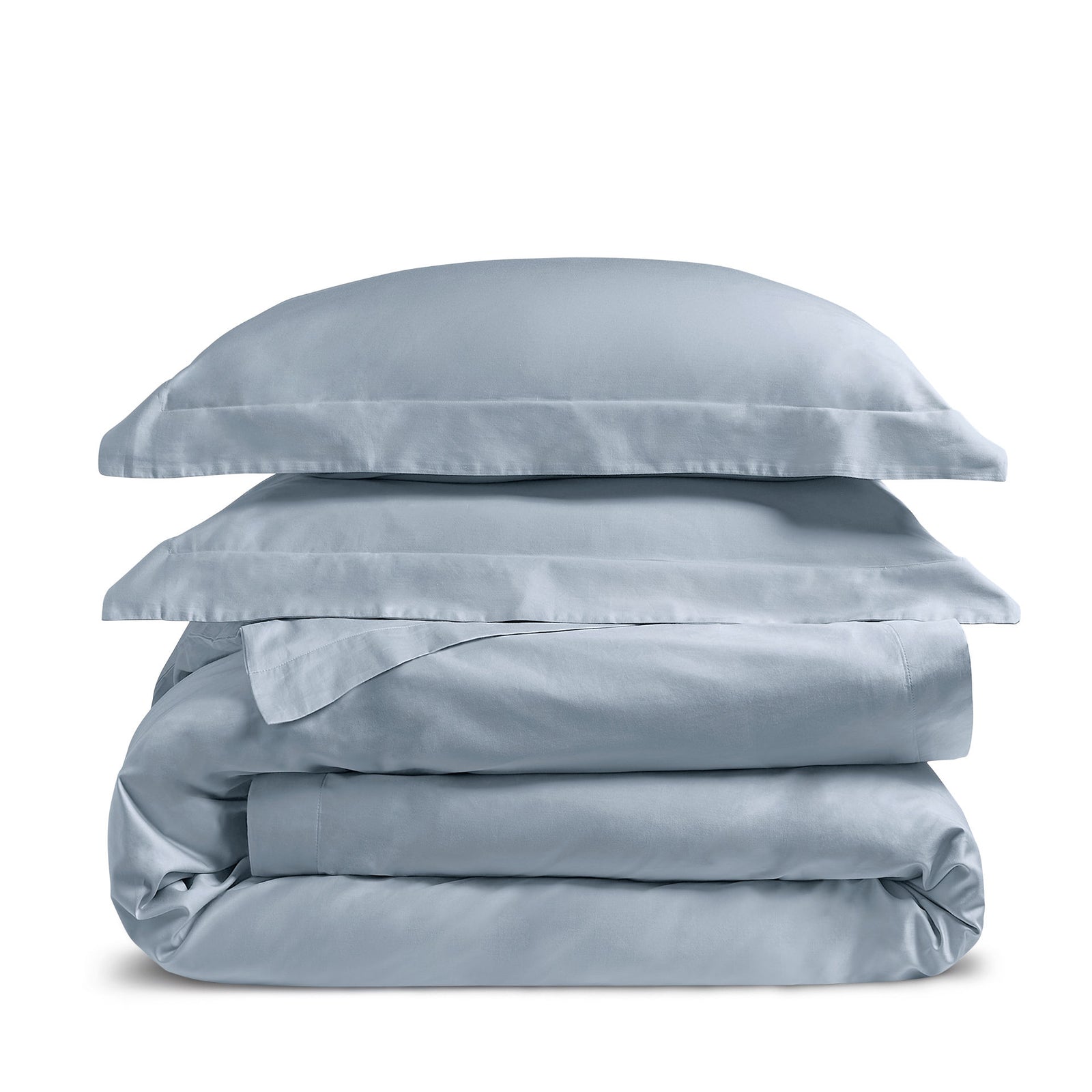 Luxury Organic Cotton Nordic Sky Edged Bedding Set