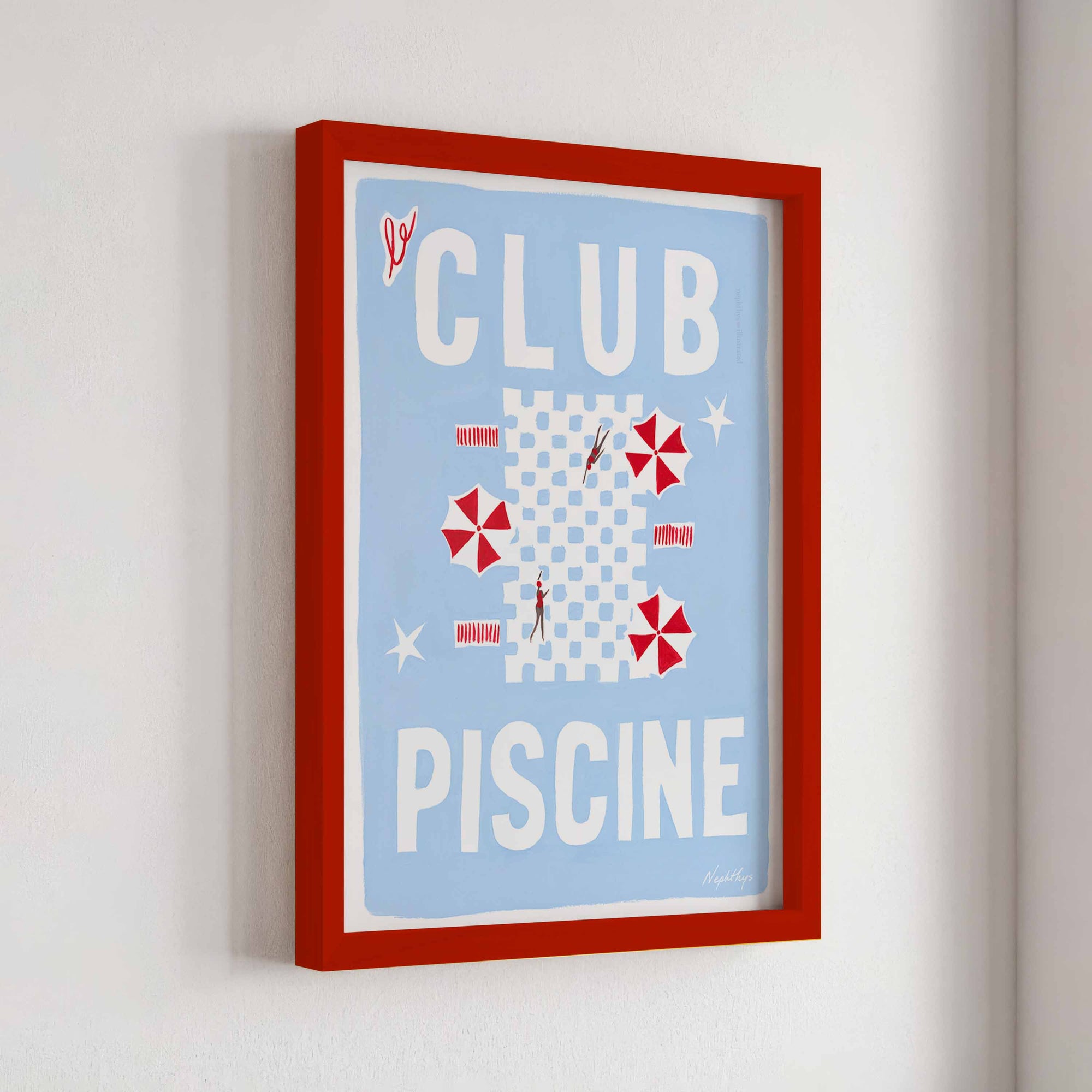 Club Piscine Print