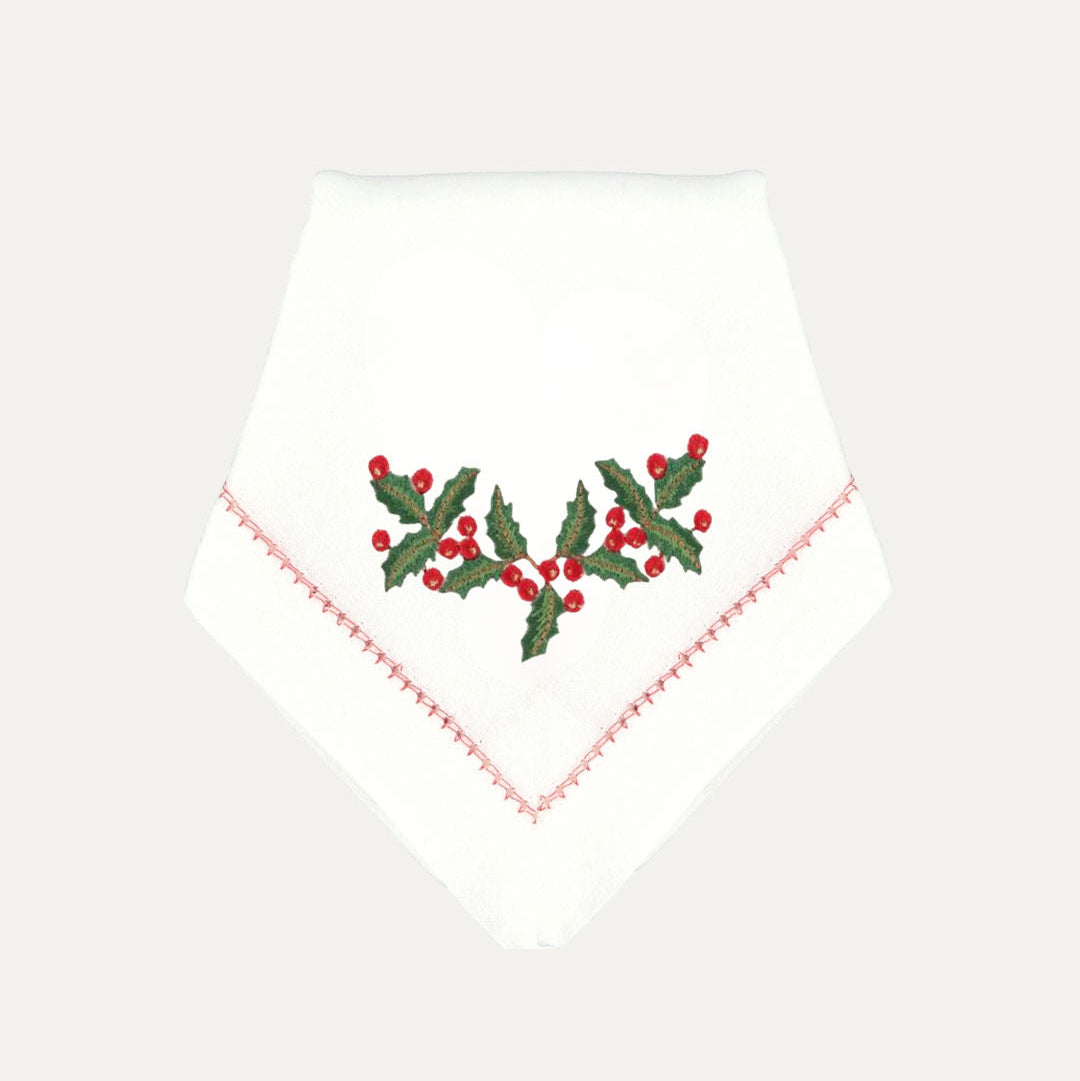 Christmas Holly Napkin