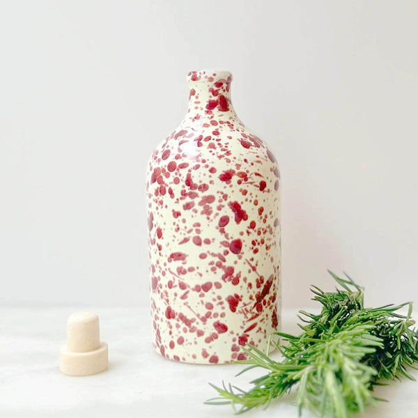 Cranberry Oil & Vinegar Bottles