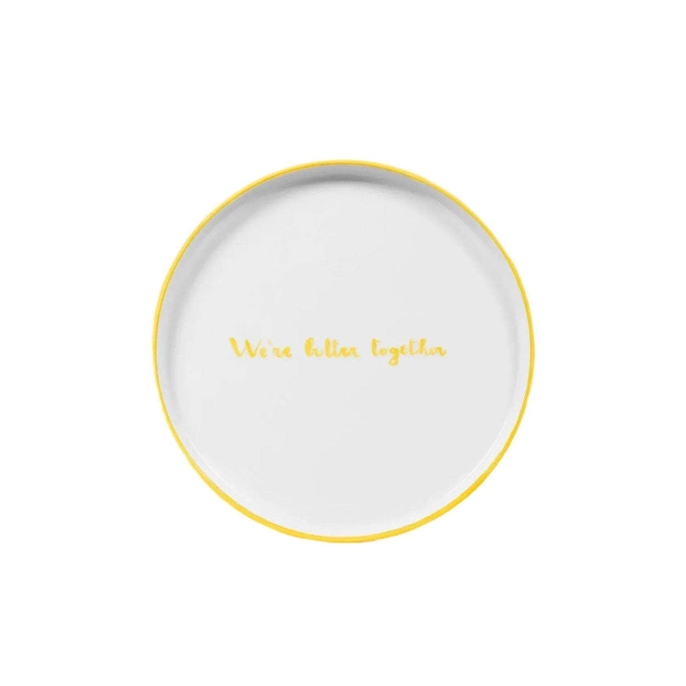 We're Butter Together Dinner Plate