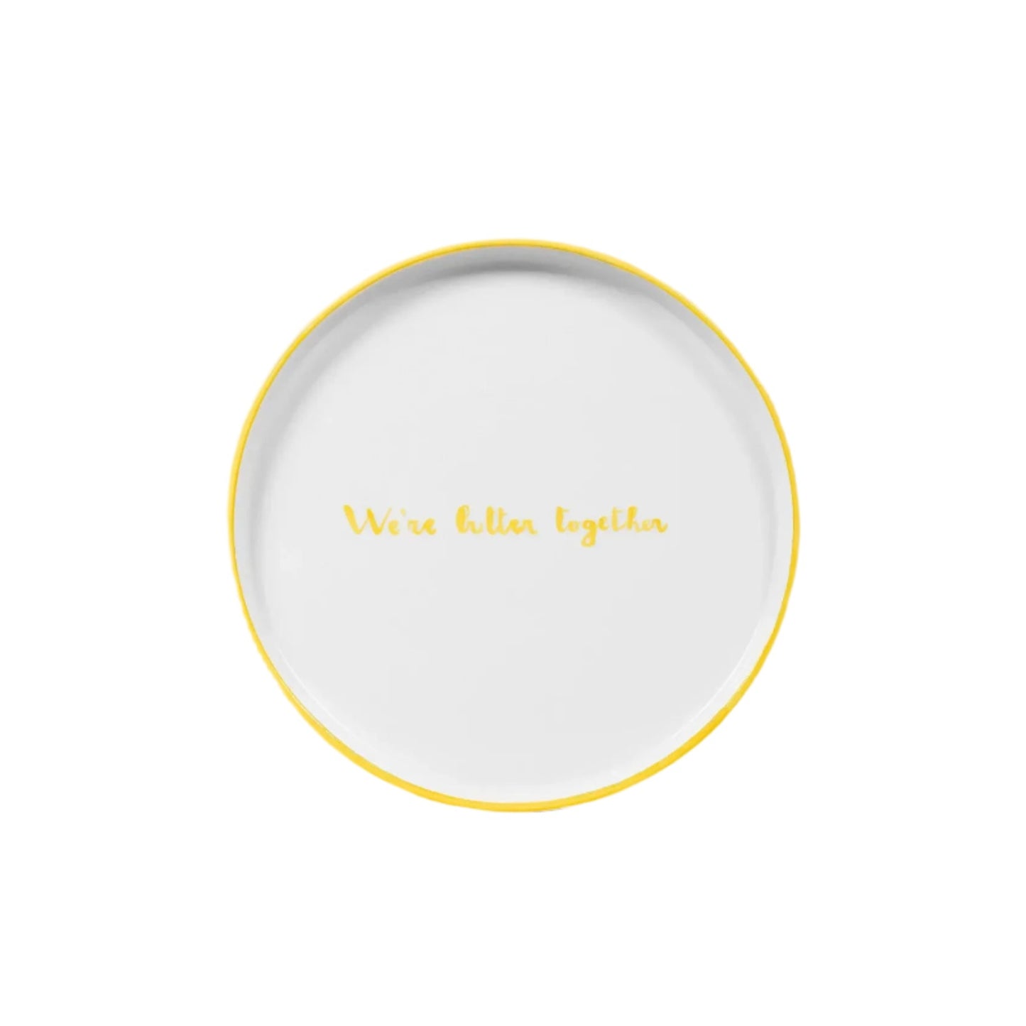 We're Butter Together Dinner Plate