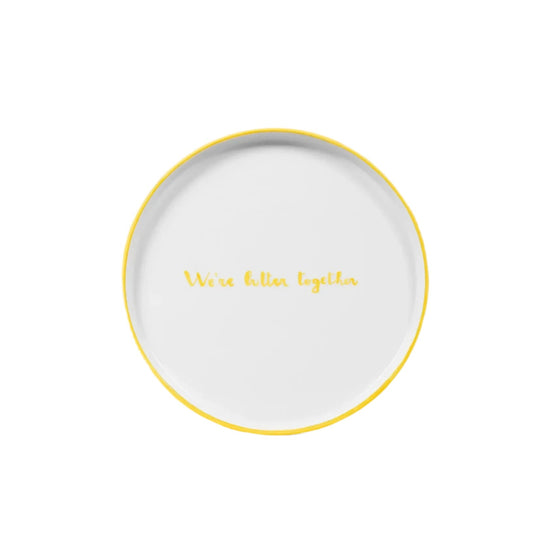 We're Butter Together Dinner Plate
