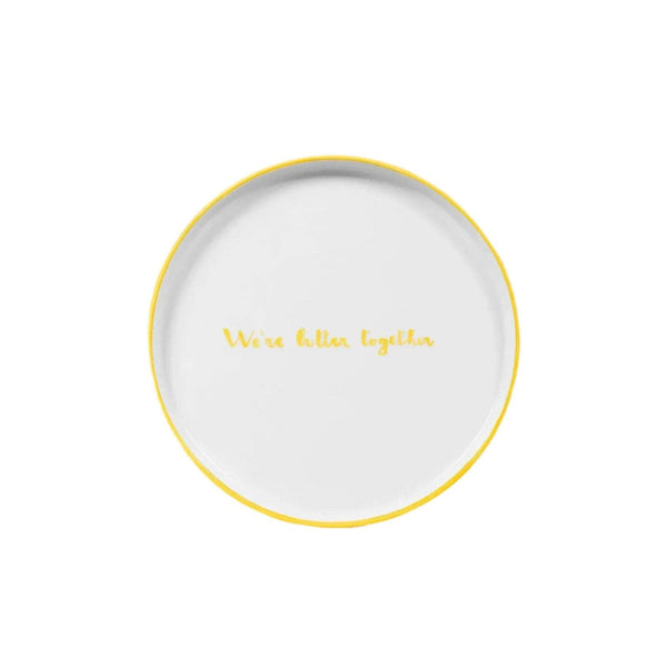 We're Butter Together Dinner Plate