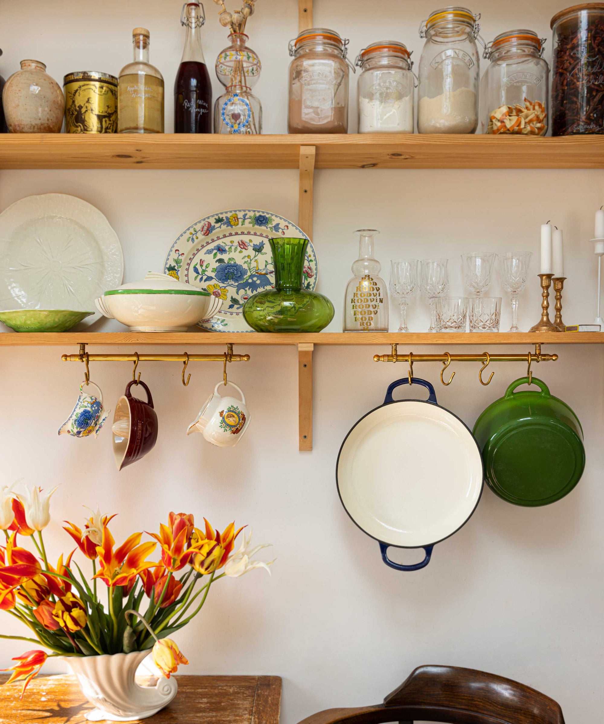 Brass Customisable Length Rail  20cm-40cm (NEW)