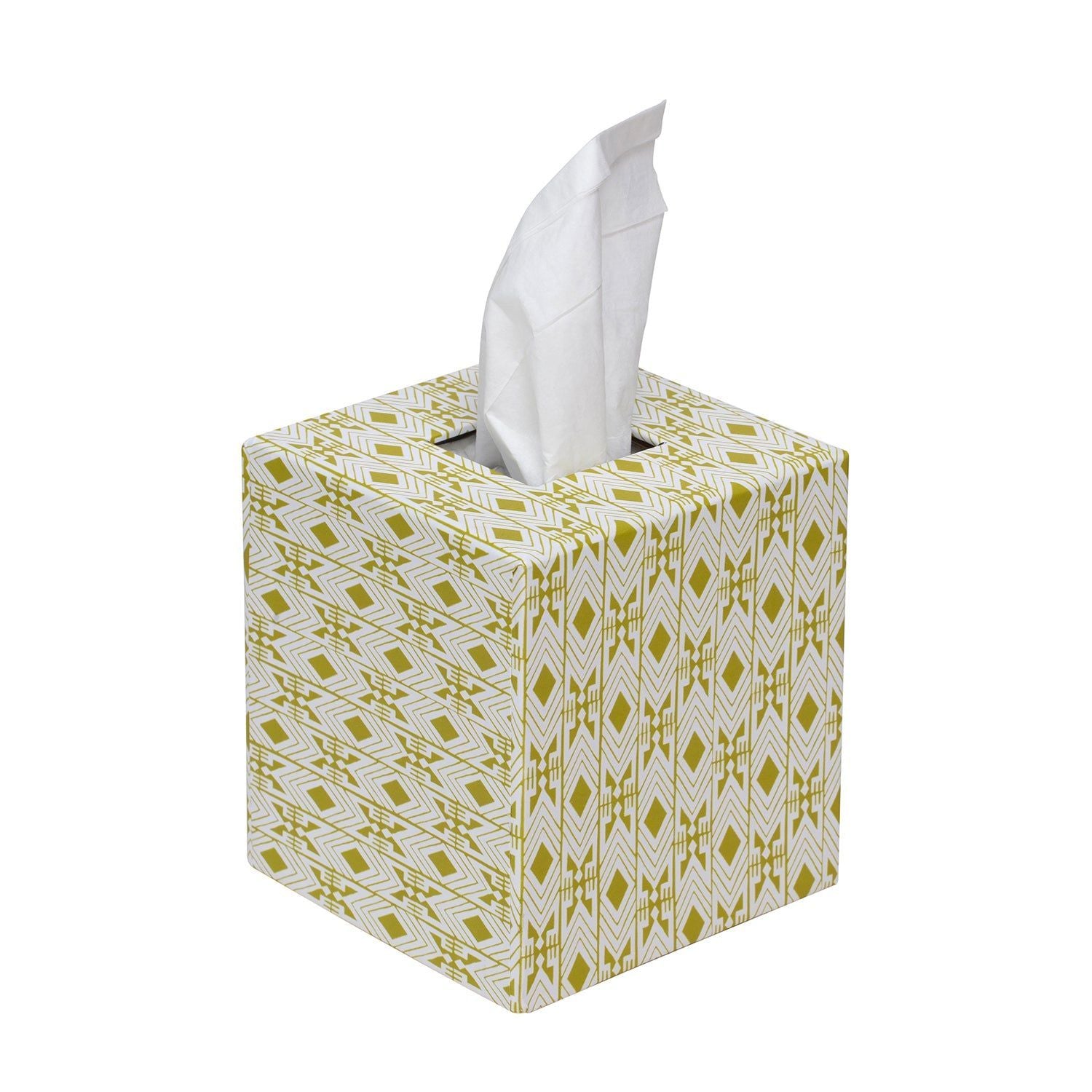 Tijan Maize Yellow Tissue Box Cover