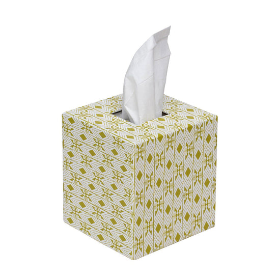 Tijan Maize Yellow Tissue Box Cover