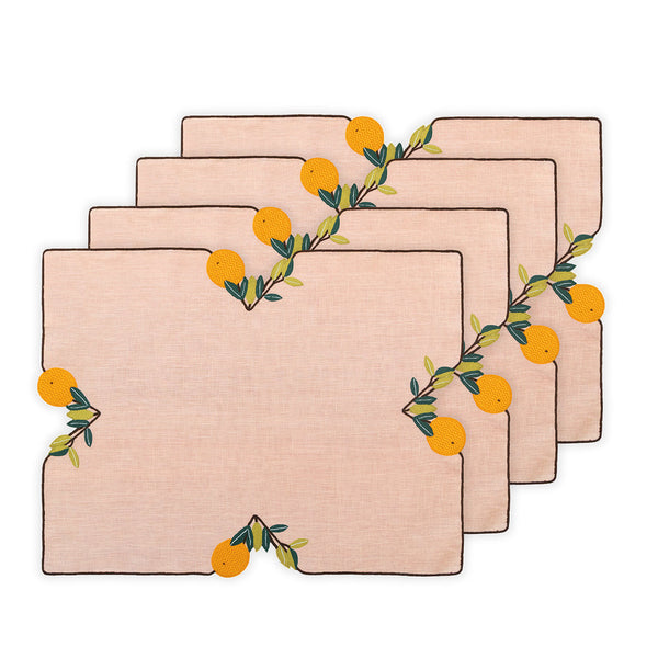 Citrus Bloom - Placemat (Set of 4)