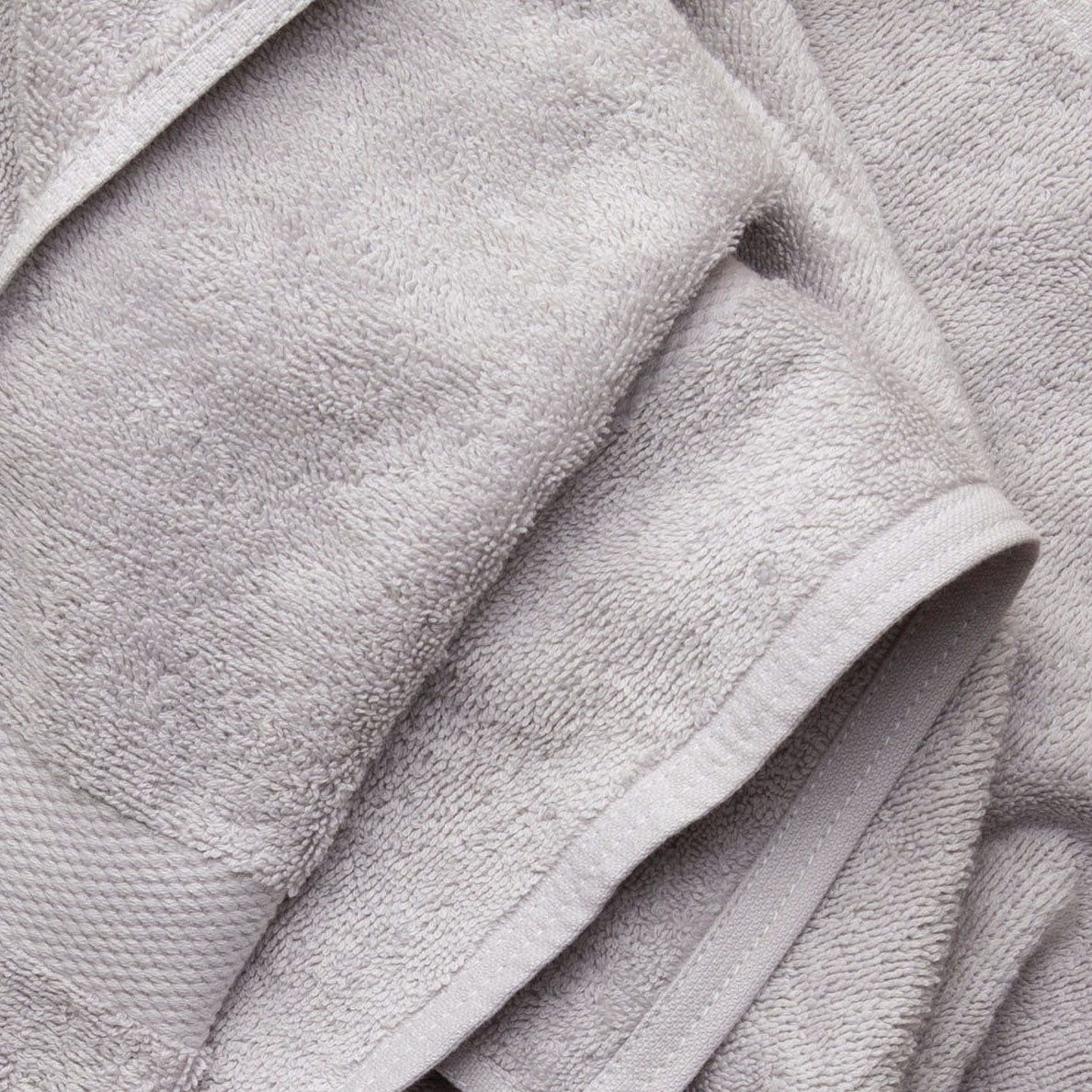 Luxury Organic Cotton Grey Towels