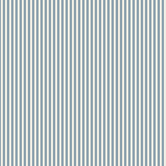 Tuscan Stripes Wallpaper - Light Blue