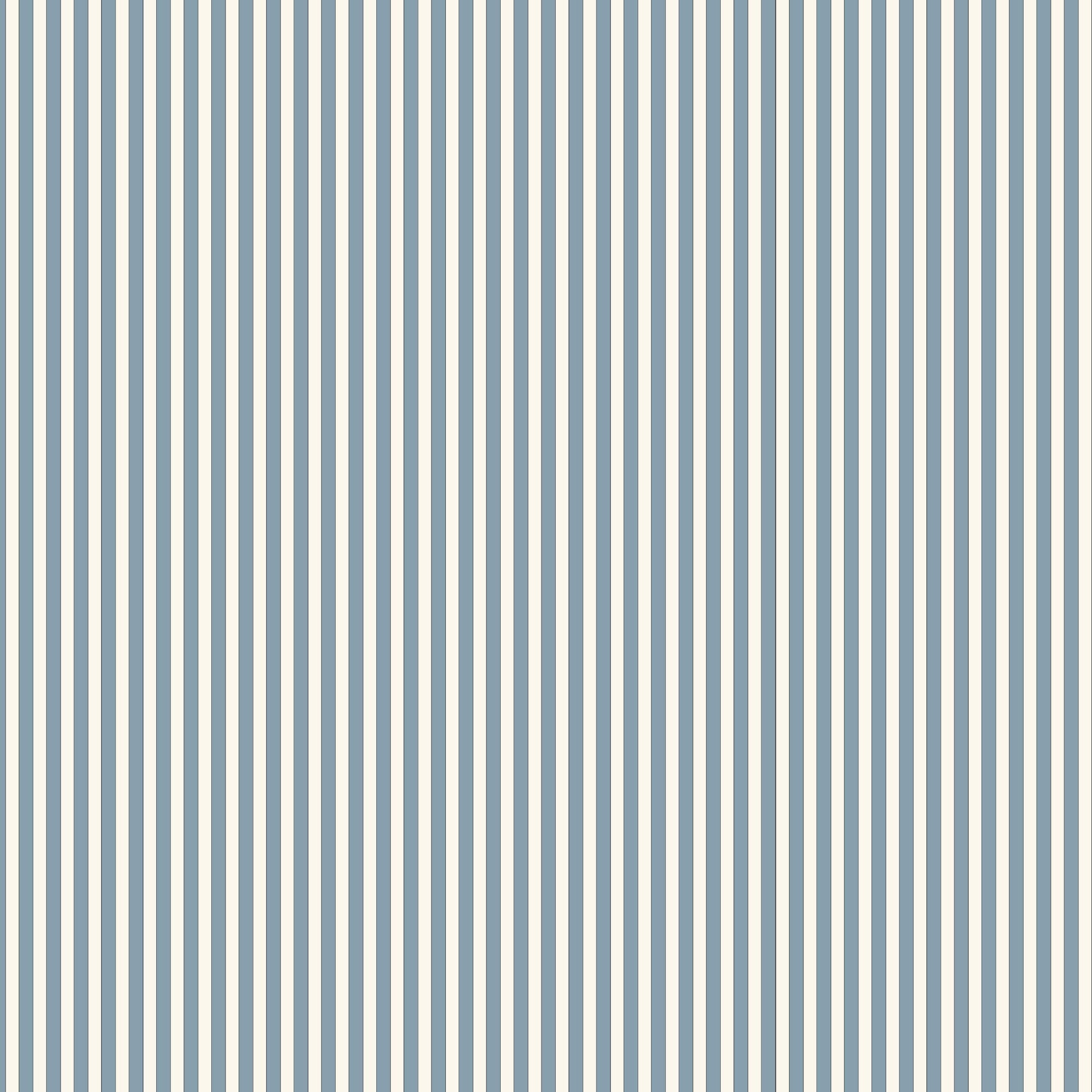Tuscan Stripes Wallpaper - Light Blue