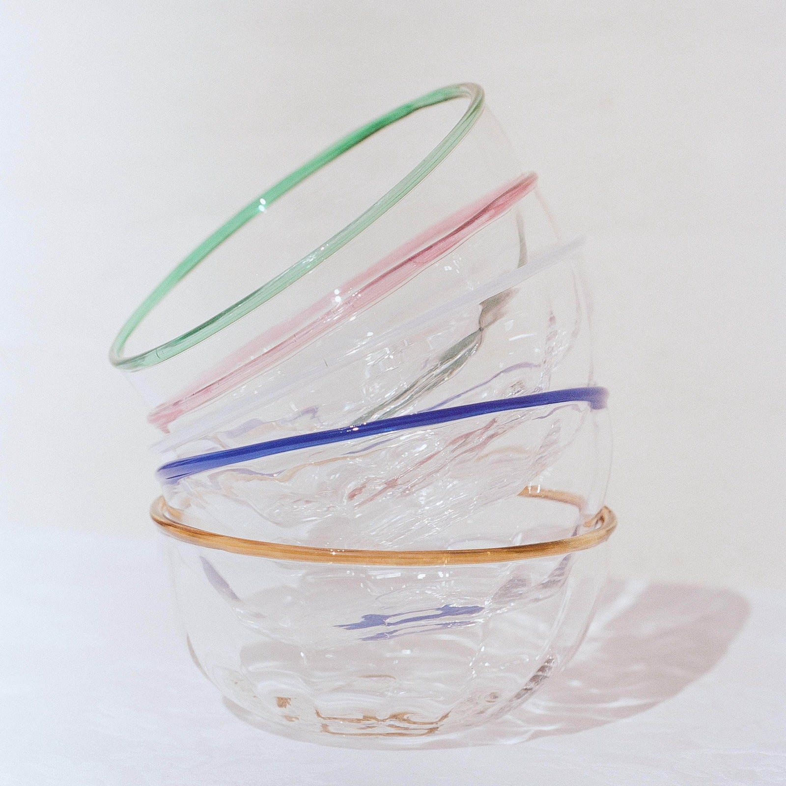 Peter Bowl | Set of Four Mixed Colours