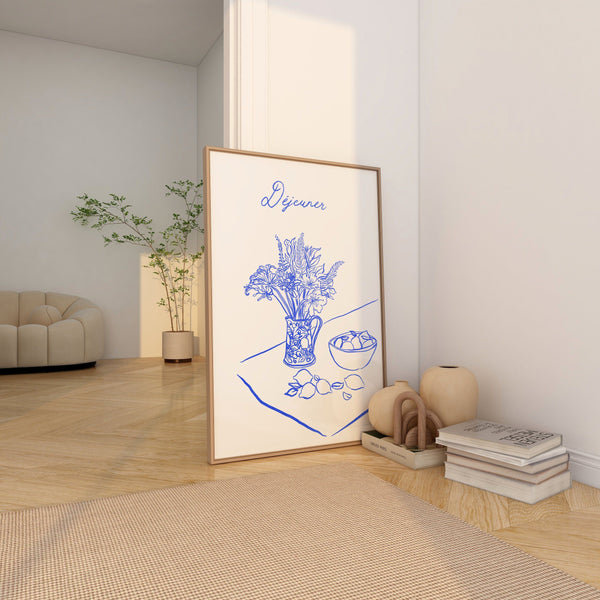 Déjeuner Art Print