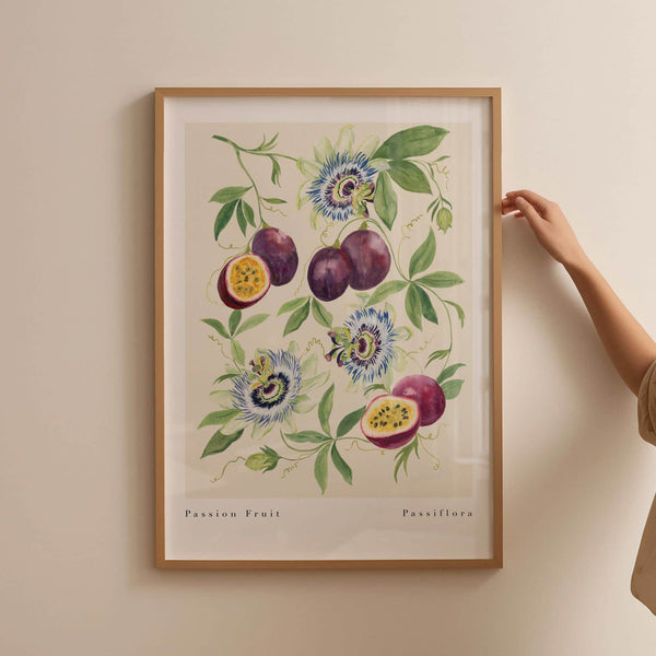 Passion Fruit Art Print-