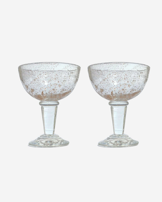 FLECK Champagne Coupes - Gold