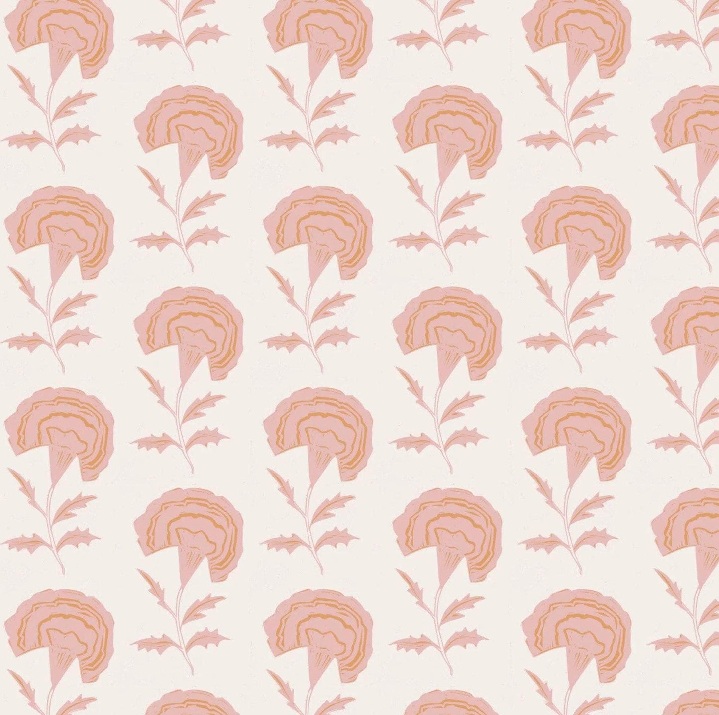 Marigold Wallpaper - Pink Indian Sunset