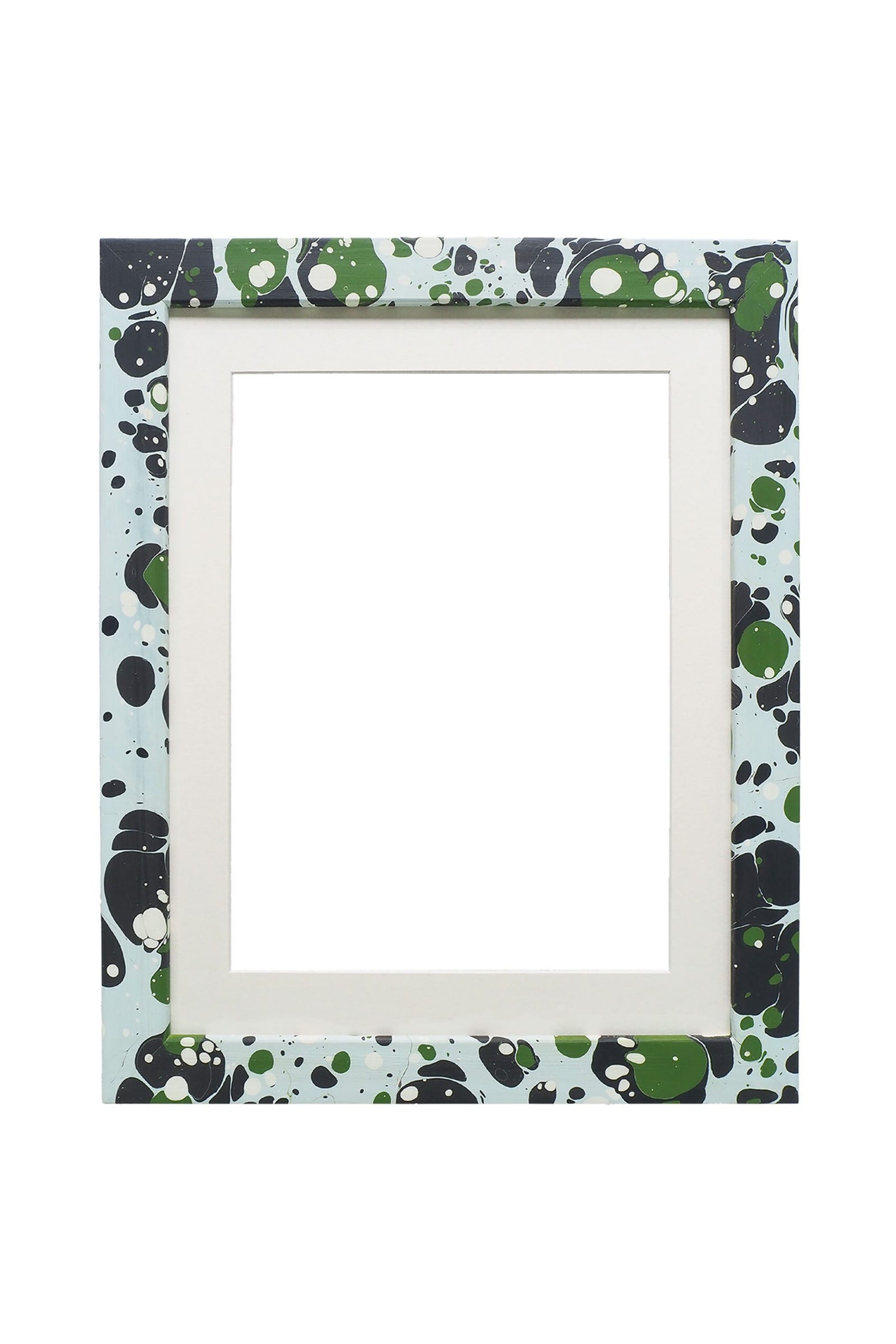 Hand Marbled Glacier Frame