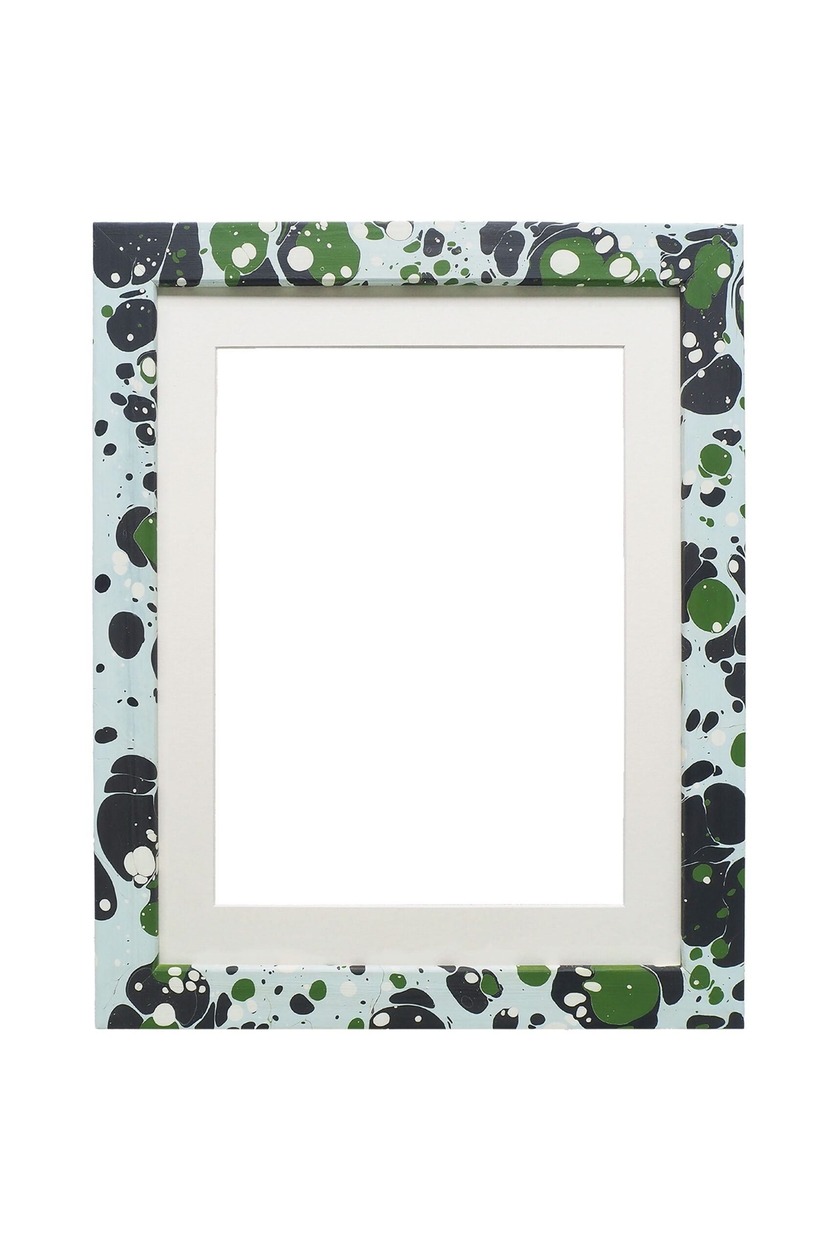 Hand Marbled Glacier Frame