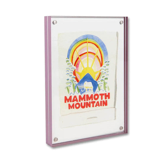 Mammoth Mountain Matchbook Print