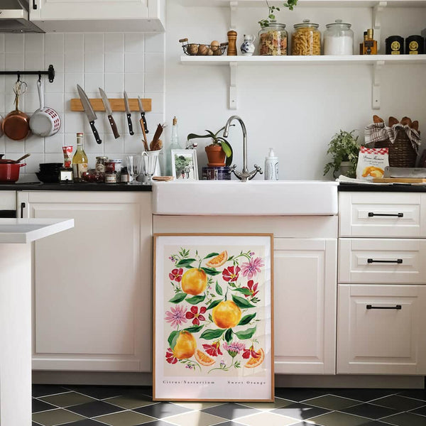 Sweet Orange Art Print-