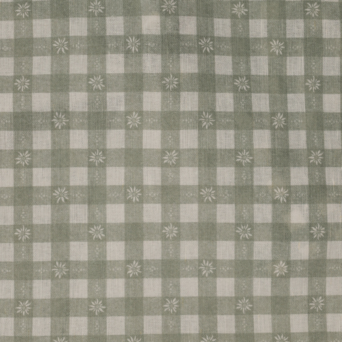 Edelweiss Gingham - Alpine Green