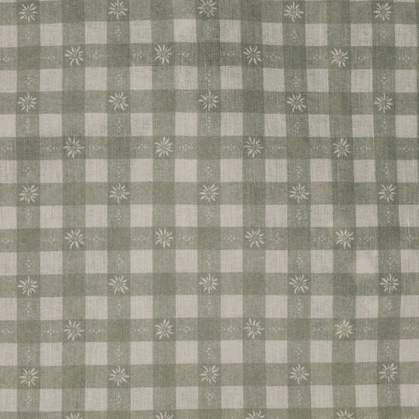 Edelweiss Gingham - Alpine Green