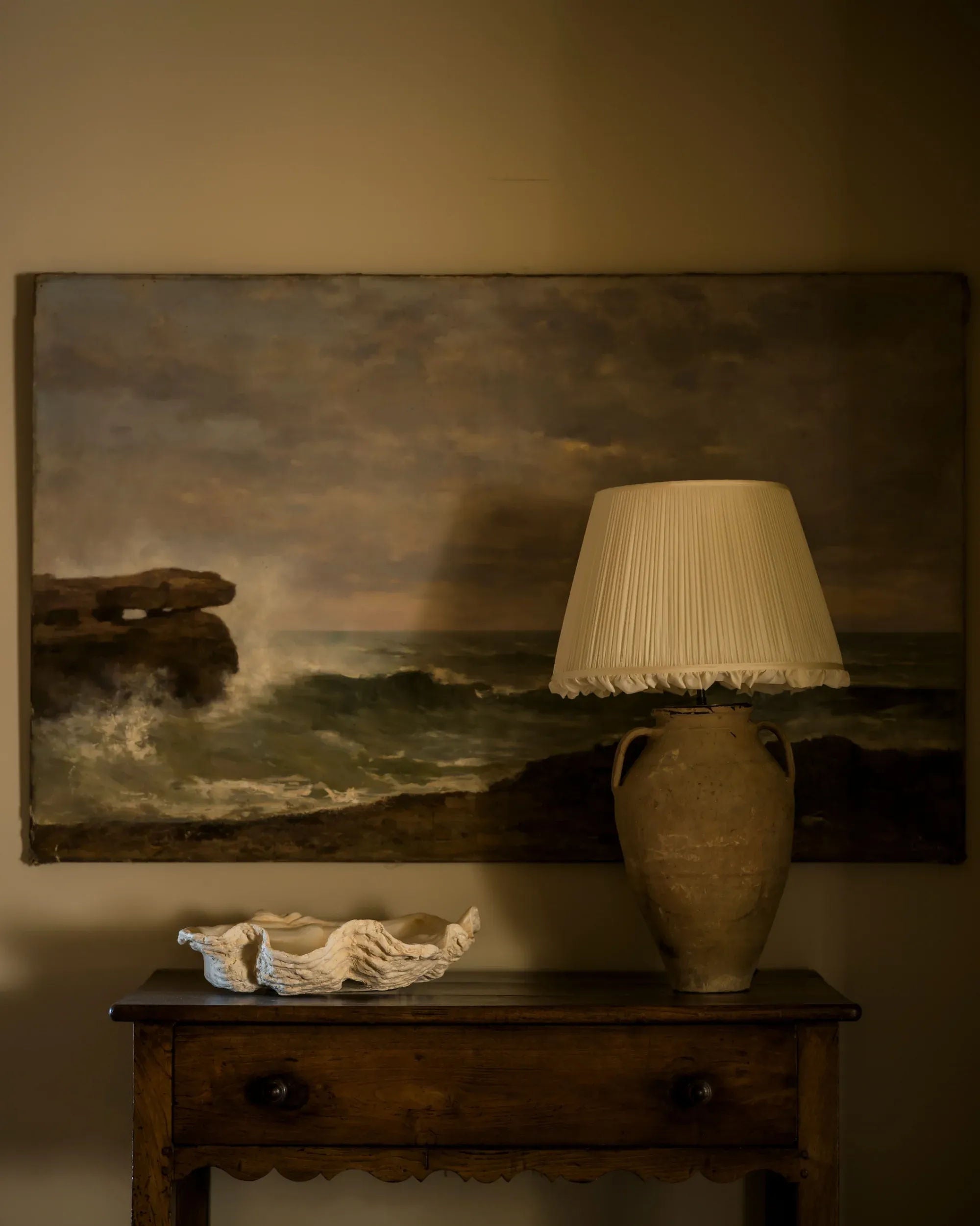 Silk Ivory Lampshade