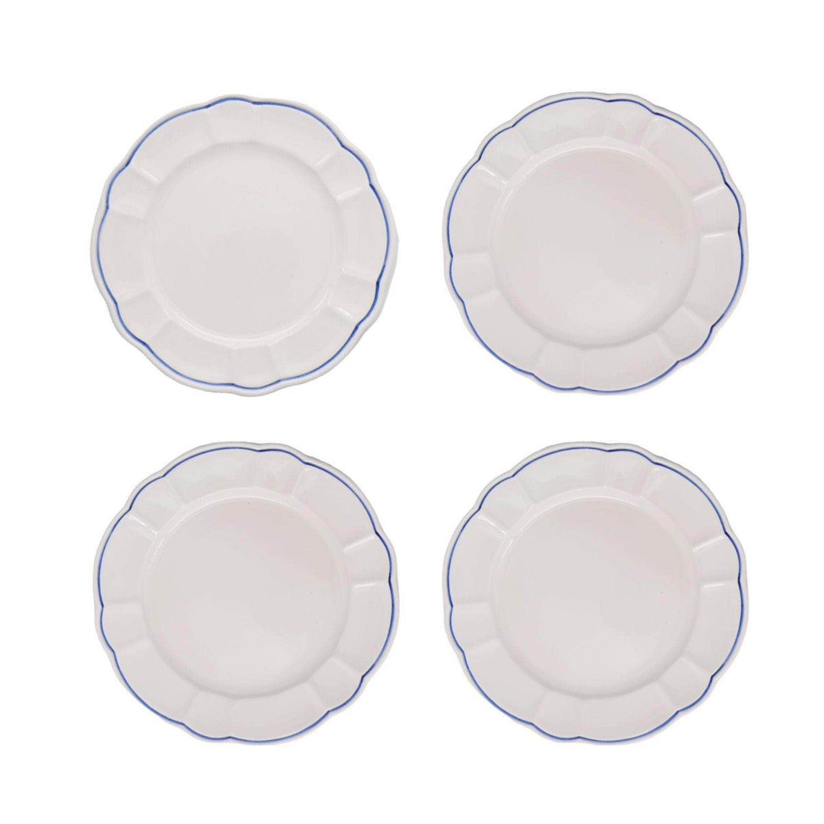 Romilly Dinner Plate, Blue, Set Of 4