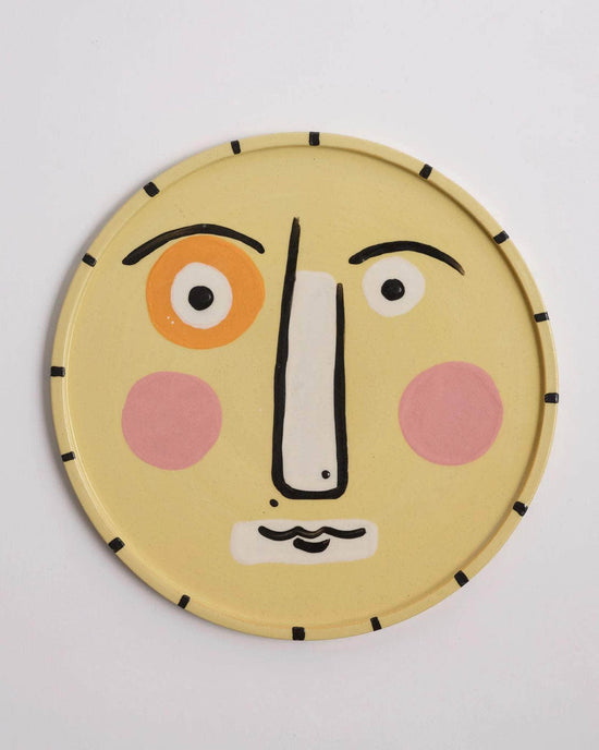 Isolation Face Plate Yellow 24cm