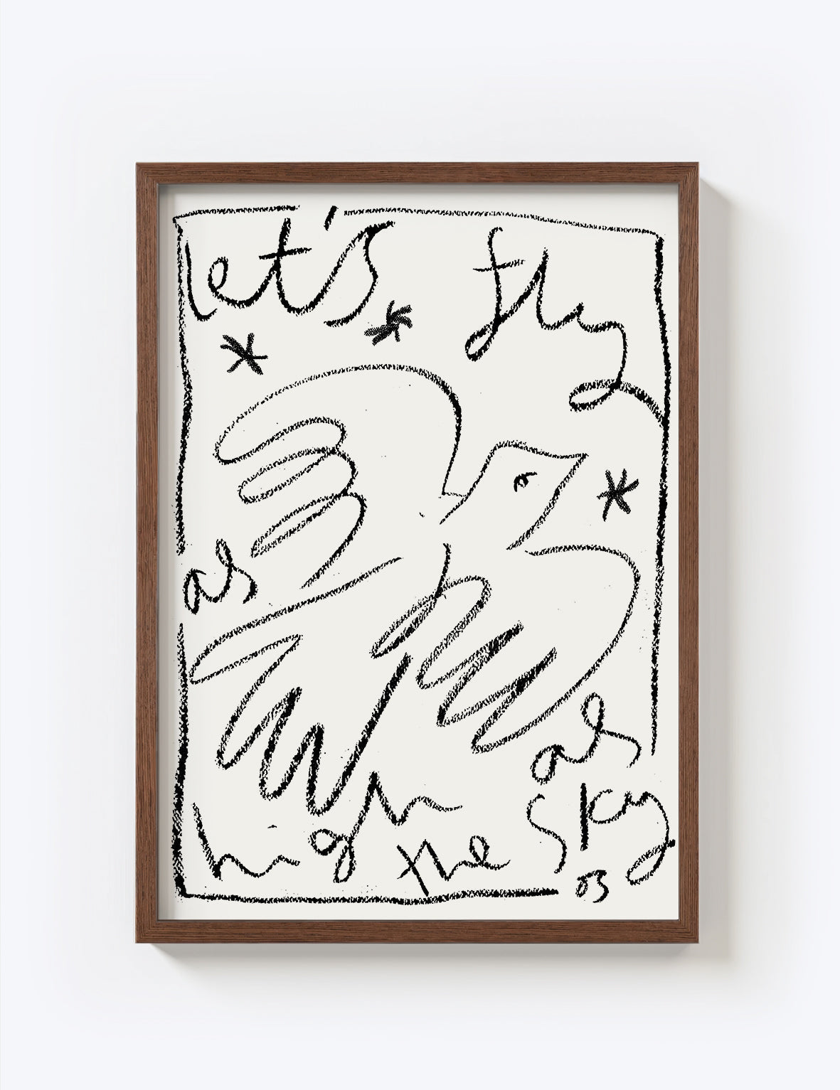 Let's Fly Print