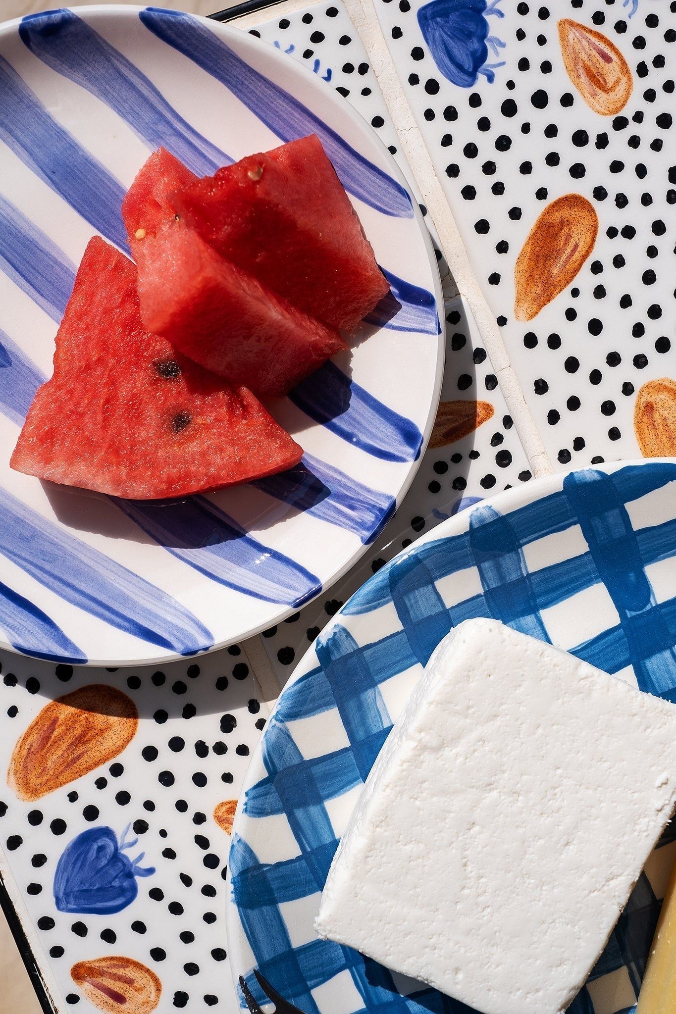 Aegean Stripes Plate
